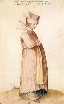 アルブレヒト・デューラー Painting - ニュルンベルク アルブレヒト・デューラー教会の衣装を着た女性